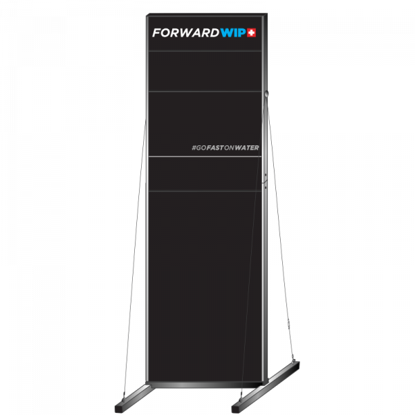 2M HIGH SHOP DISPLAY WITH SLOT WALLS