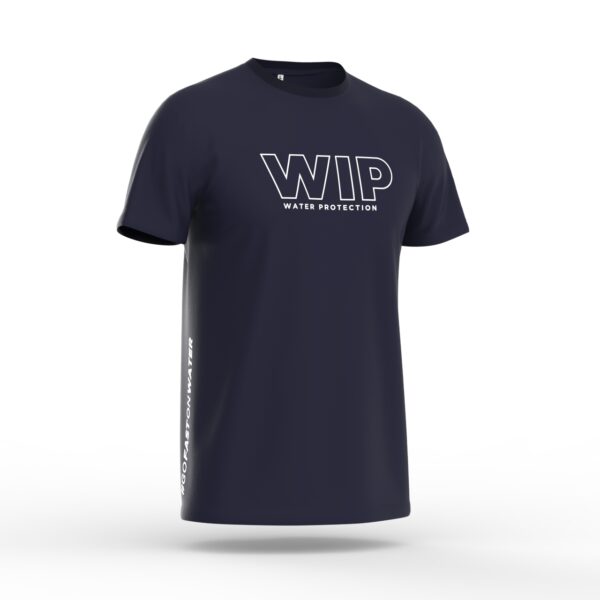 TSHIRT WIP LOGO BLUE – Image 3