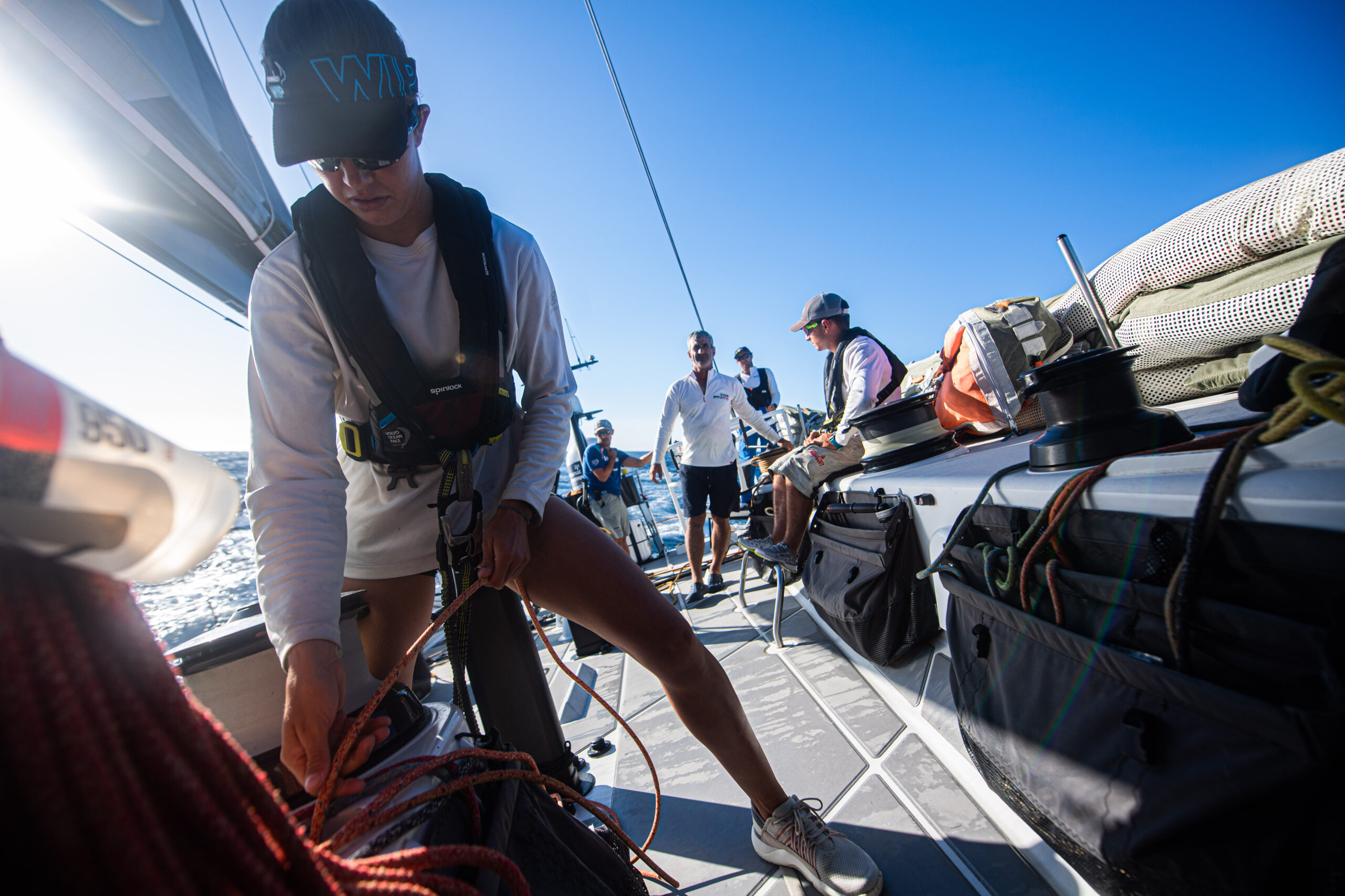 Viva Mexico leaves their home port of Acapulco and sets sail to participate in The Ocean Race Europe.
