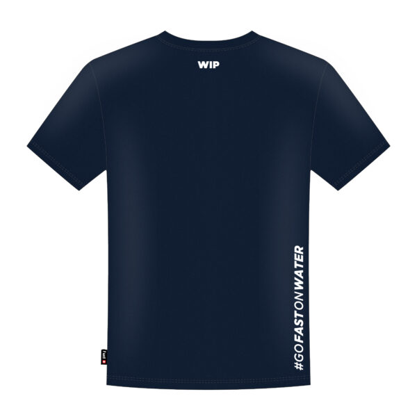 TSHIRT WIP LOGO BLUE – Image 2