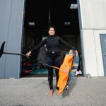 Lucie Belbeoch IQfoil Waistfoil Harness Women Neo Long John