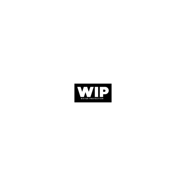 WIP WHITE STICKER (10CM)