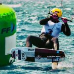 Tough French Olympic week for me this year. I cut my foot on the foil while swimming day before