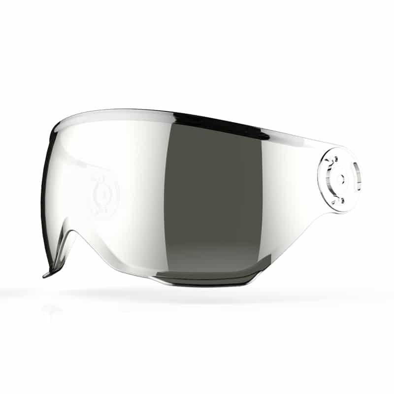 X-Over Visor Mirror Grey